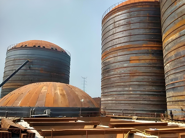 望谟焦粉钢板仓